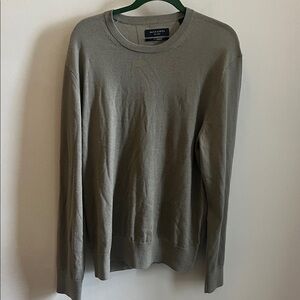 All Saints Mode Merino Crewneck Sweater Embroidered Ramskull Size XXL